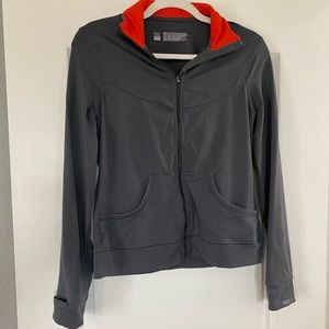 VS sport track jacket size S gray and red
